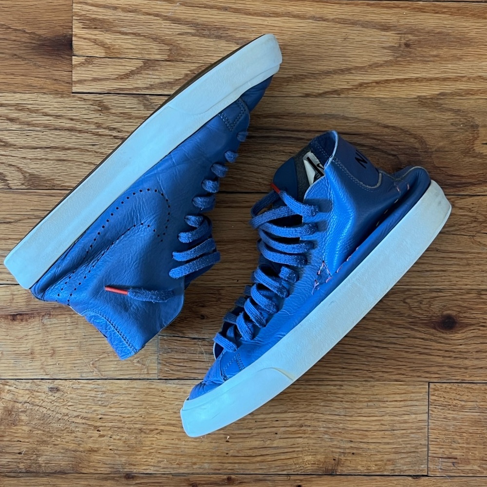 Nike Blazer Studio Mid Blue Moon Sneakers, 9
